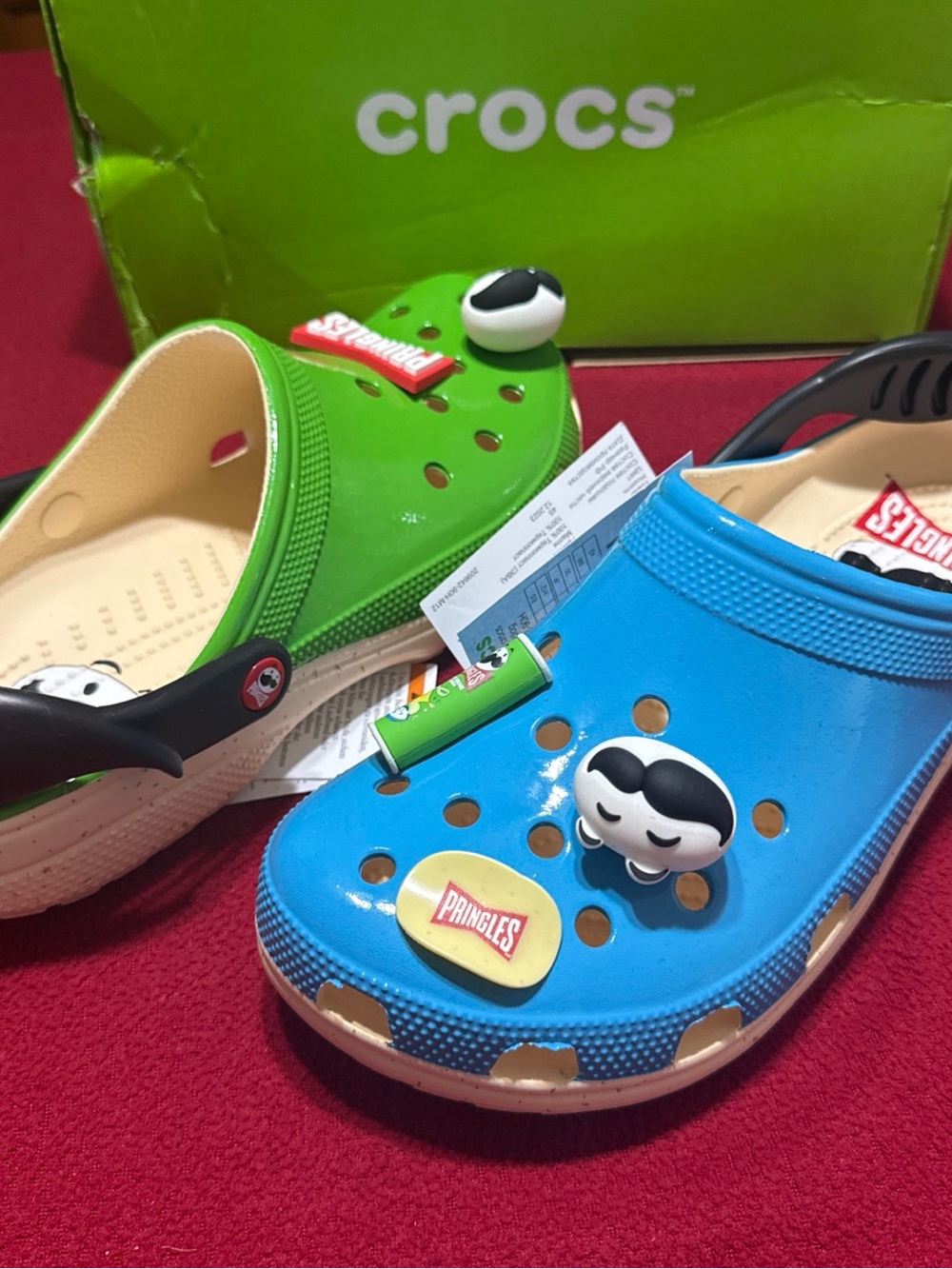 Unisex Pringles x Crocs Classic Clog Size 12 / 14